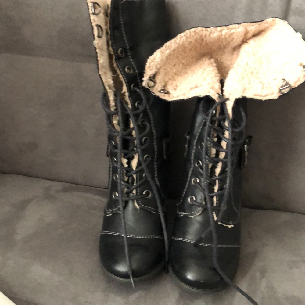 Nine West black boots